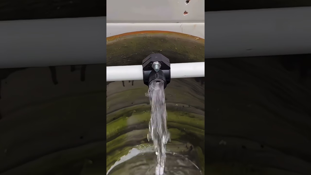 High-Quality Clamp Saddle Drain Valve |Durable Waste Water Pipe Connection for Water Systems #shorts