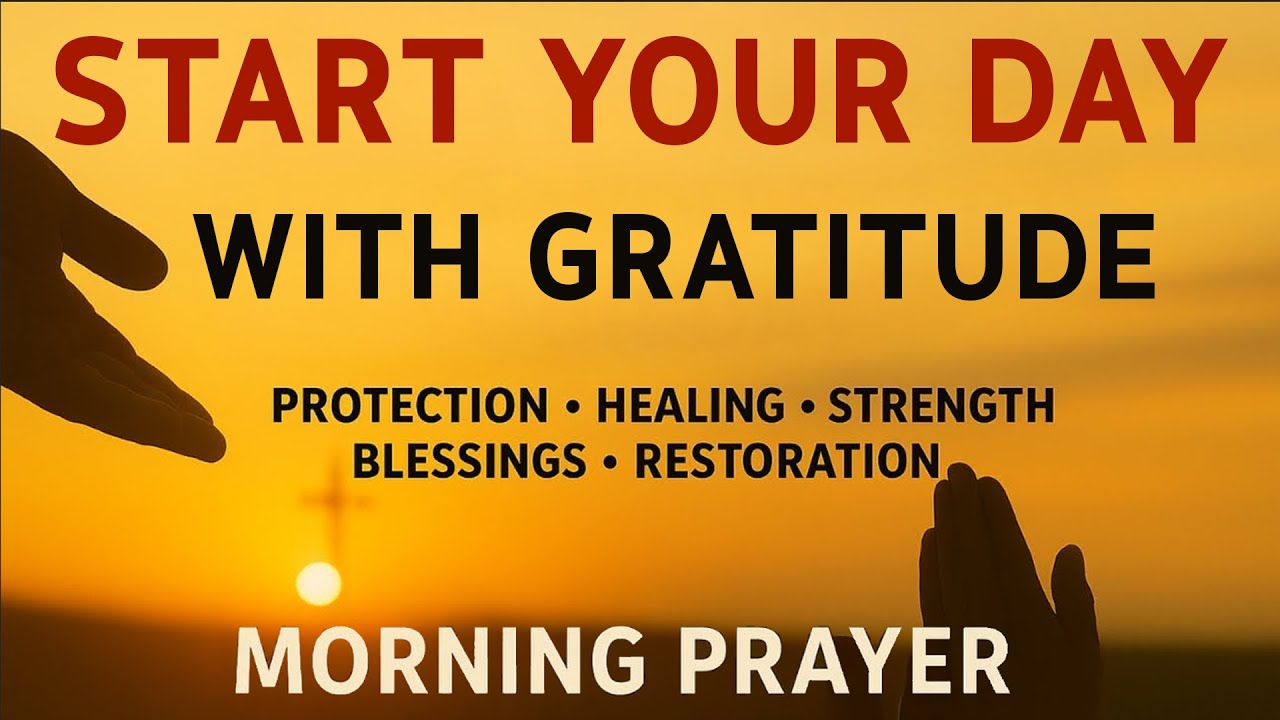 A Powerful Prayer of PRAISE and GRATITUDE to GOD | Morning Prayer With Psalm 111