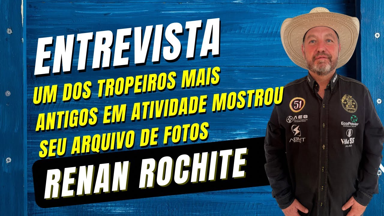 Entrevista Renan Rochite tropeiro e presidente do TOP20RR