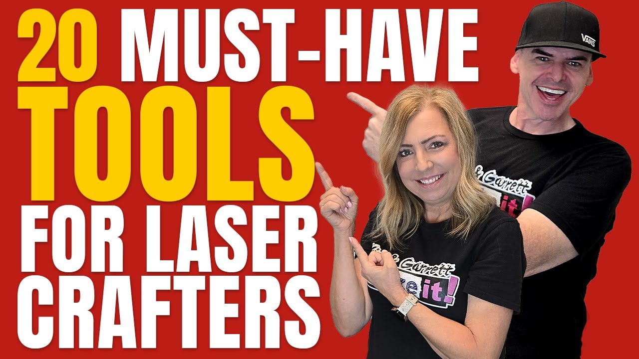 Top 20 Must-Have Tools for Laser Crafters 🚀 (Essential Laser Accessories Tour!)