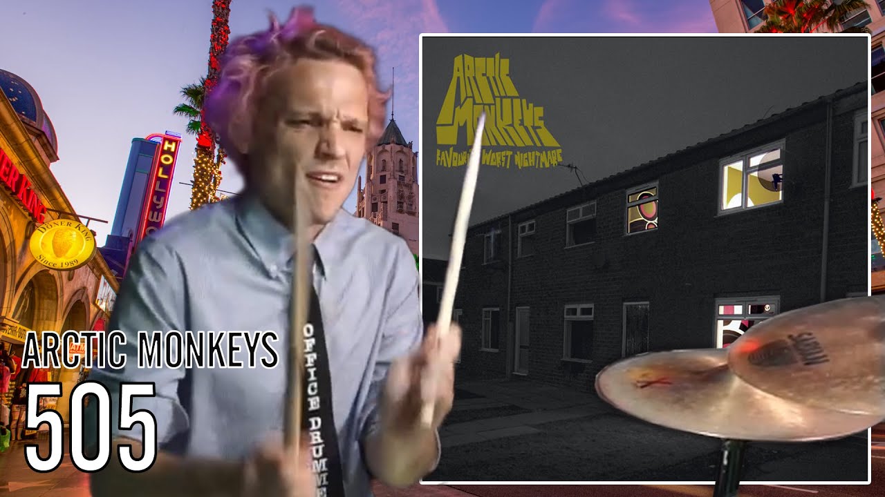 Arctic Monkeys - 505 | Office Drummer on Hollywood Blvd
