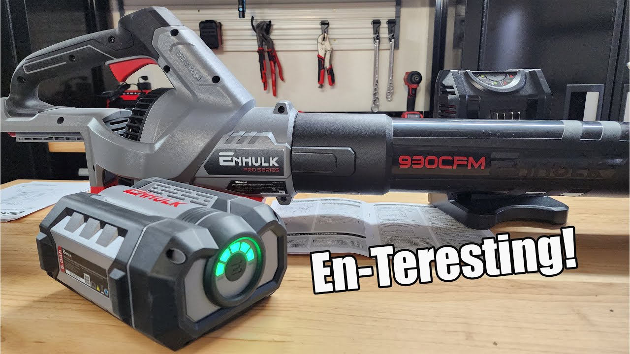 Get Your EGO In Check! AiDot Enhulk 58V 930CFM 200MPH Leaf Blower Review