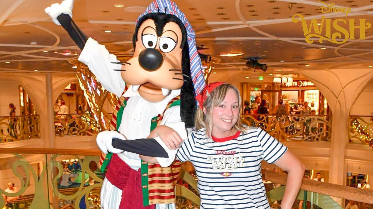 Disney Wish Cruise PIRATE NIGHT & FIREWORKS at Sea! Special Characters, Parties, Shows & More