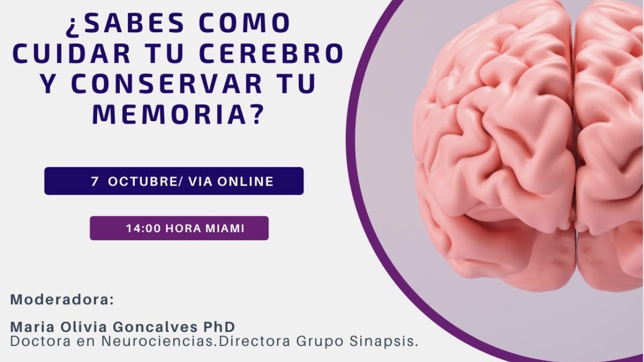 &iquest;Sabes como cuidar tu cerebro y conservar tu memoria?