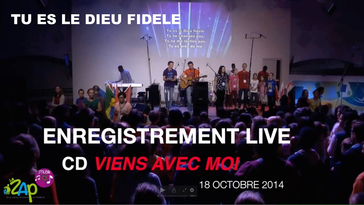 LOUANGE LIVE - TU ES LE DIEU FIDÈLE