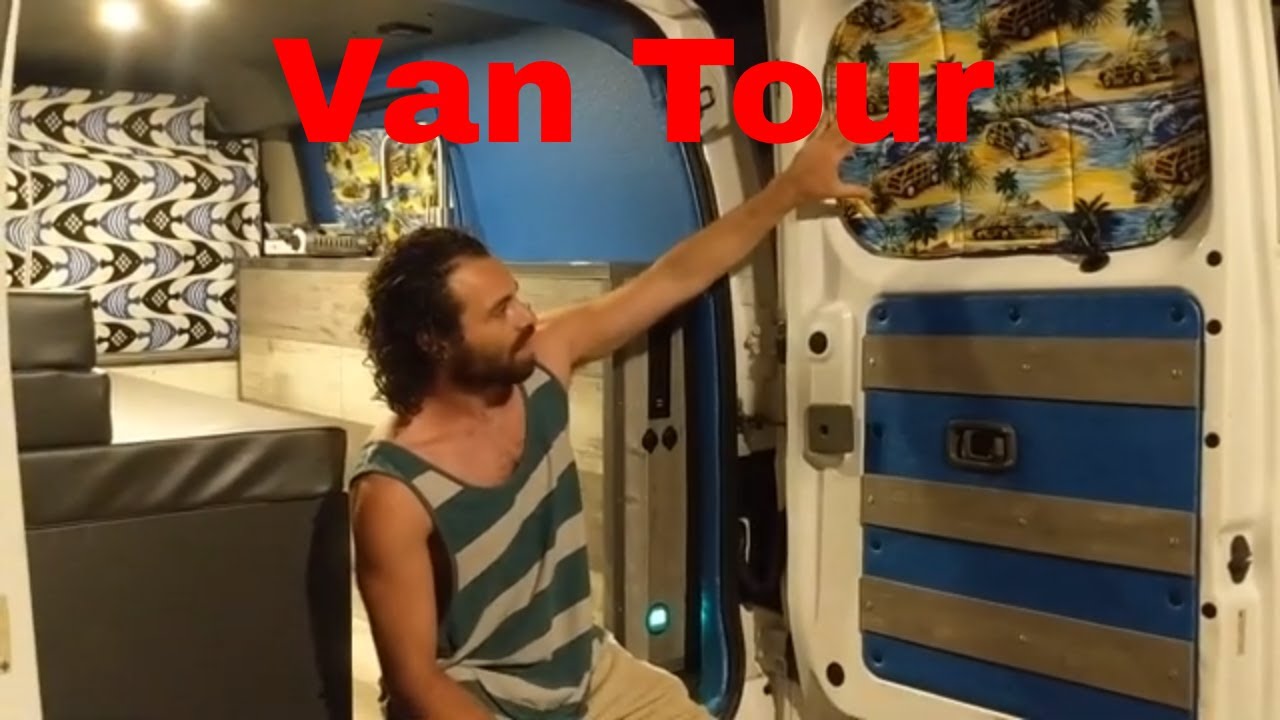 Nissan nv 200 camper van tour