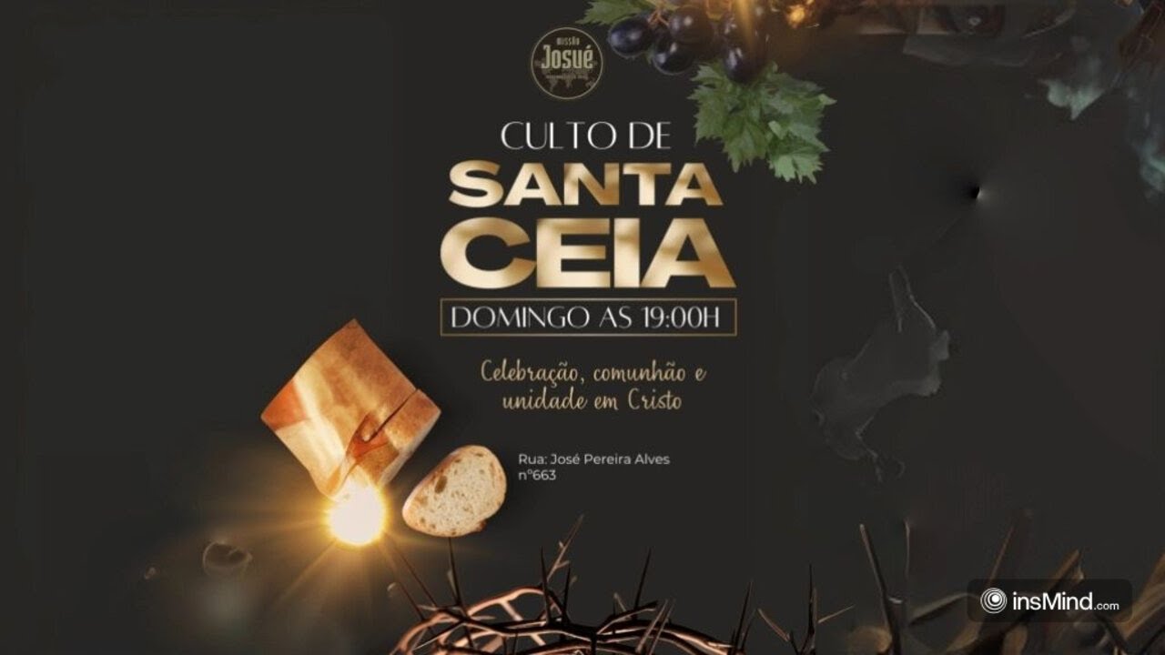 AD MISSÃO JOSUÉ TAPERA - CULTO DE SANTA CEIA