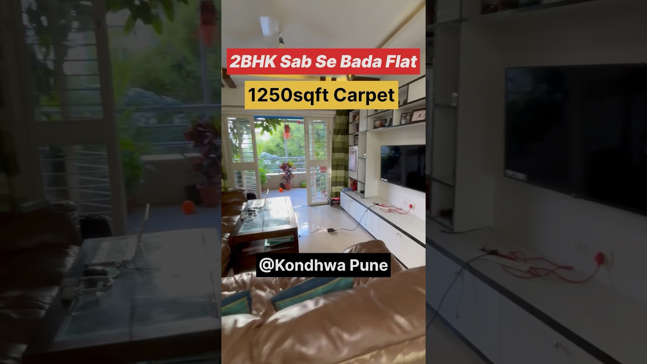 2 BHK Prime Flat For Sale at Parge Nagar Kondhwa Pune #youtubeshort  #flatforsale #investment #reel