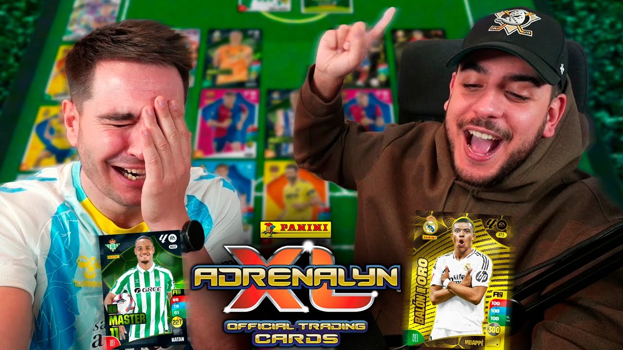 Jugamos un Partido con Cartas Adrenalyn 24/25 VS Robert PG