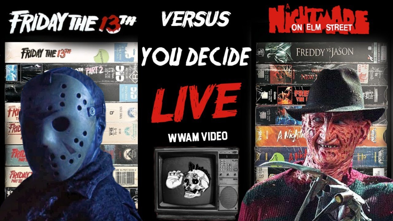 Friday the 13th VS A Nightmare On Elm Street LIVE!