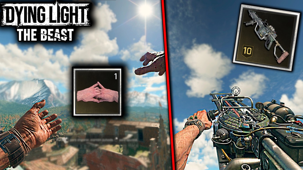 COMO OBTENER LA ULTIMA MANO DE GLOVA Y EL LANZASIERRAS DYING LIGHT: THE BEAST - AngKor