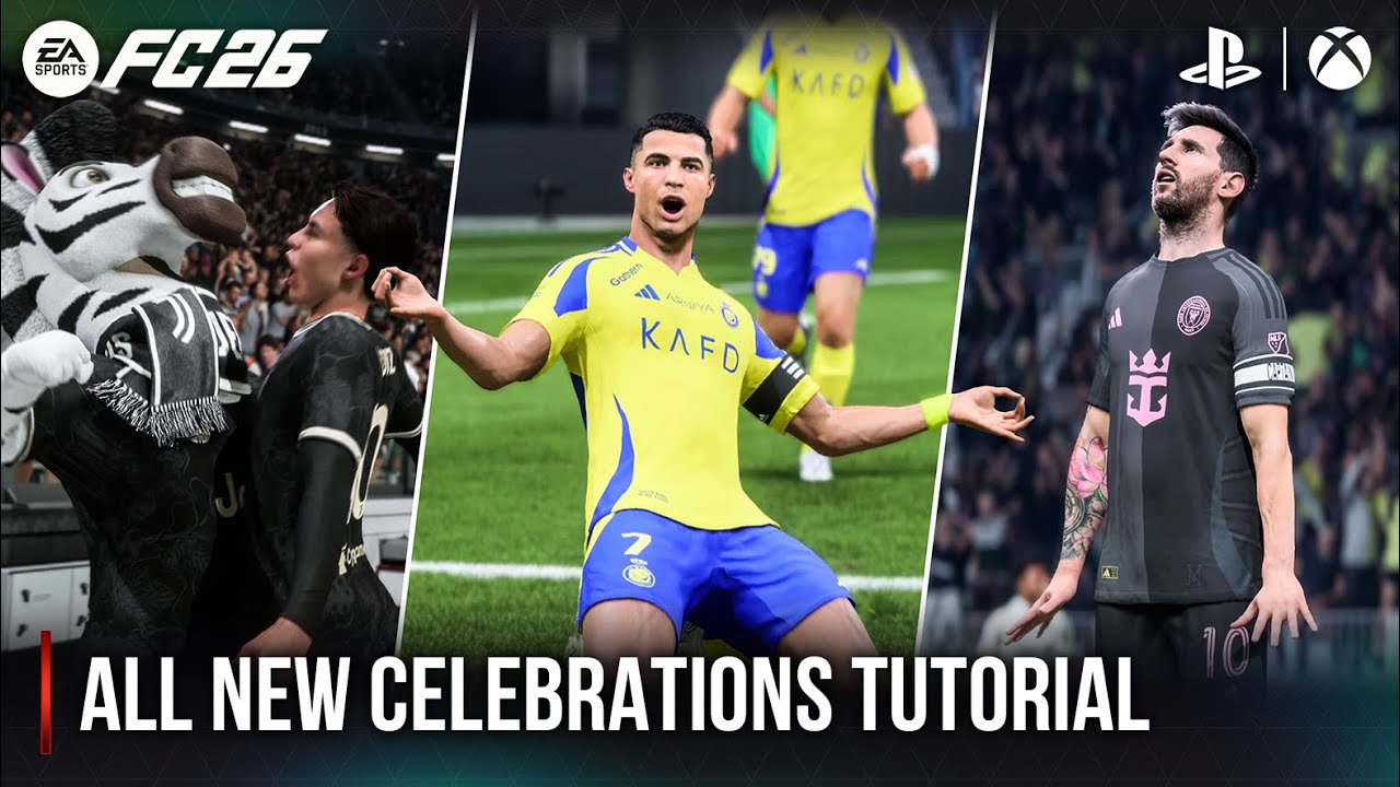 EA Sports FC 26 | Абсолютно новое руководство по празднованию