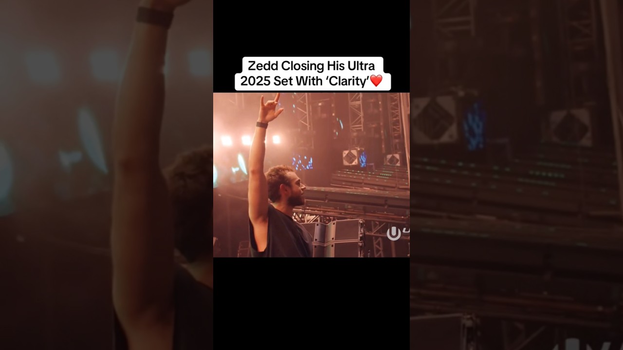 Zedd - Clarity. Most iconic Coachella show. 13/4/2025
