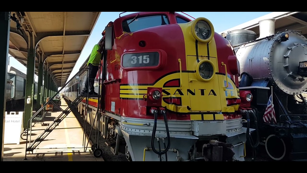Historische EMD F7 #315 Diesel Testlauf