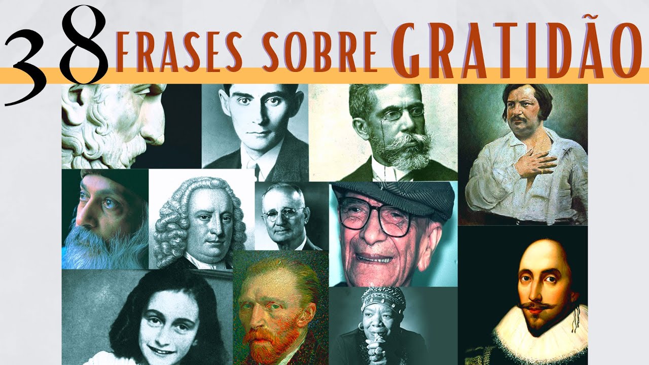 Gratidão | 38 Frases | 06 de Janeiro - Dia da Gratidão | Frases e Citações