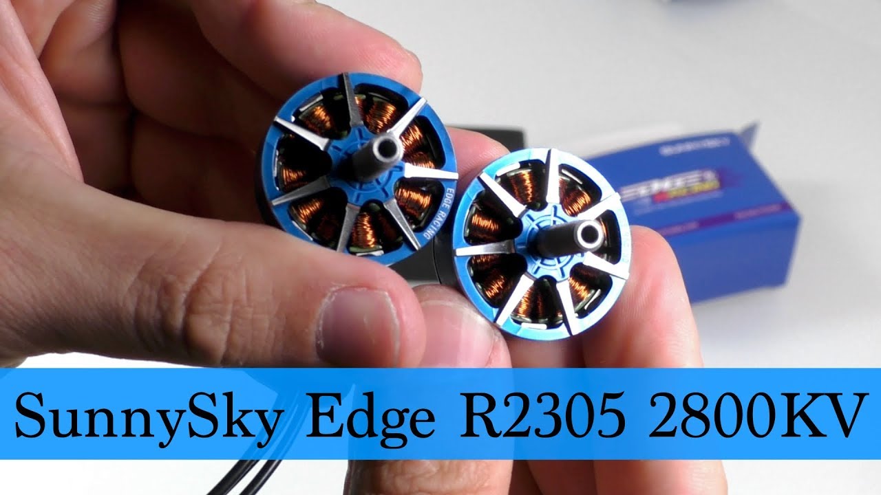 Тест мотора SunnySky Edge R2305 2800KV замеры тяги