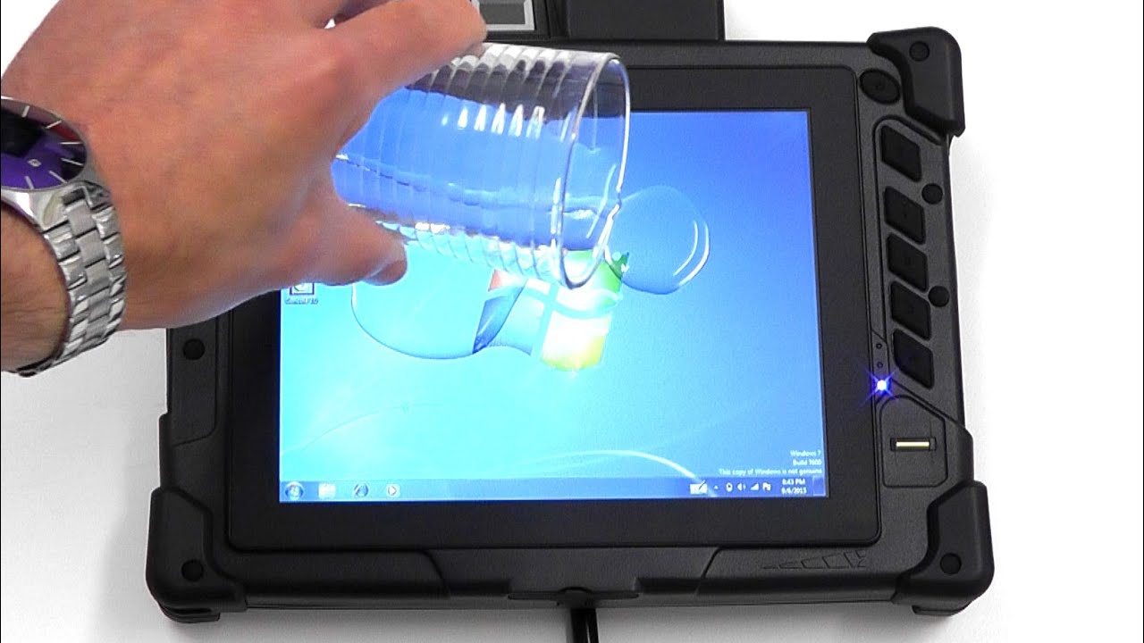 Capacitive Vs. Resistive Touch, Water test and design differences