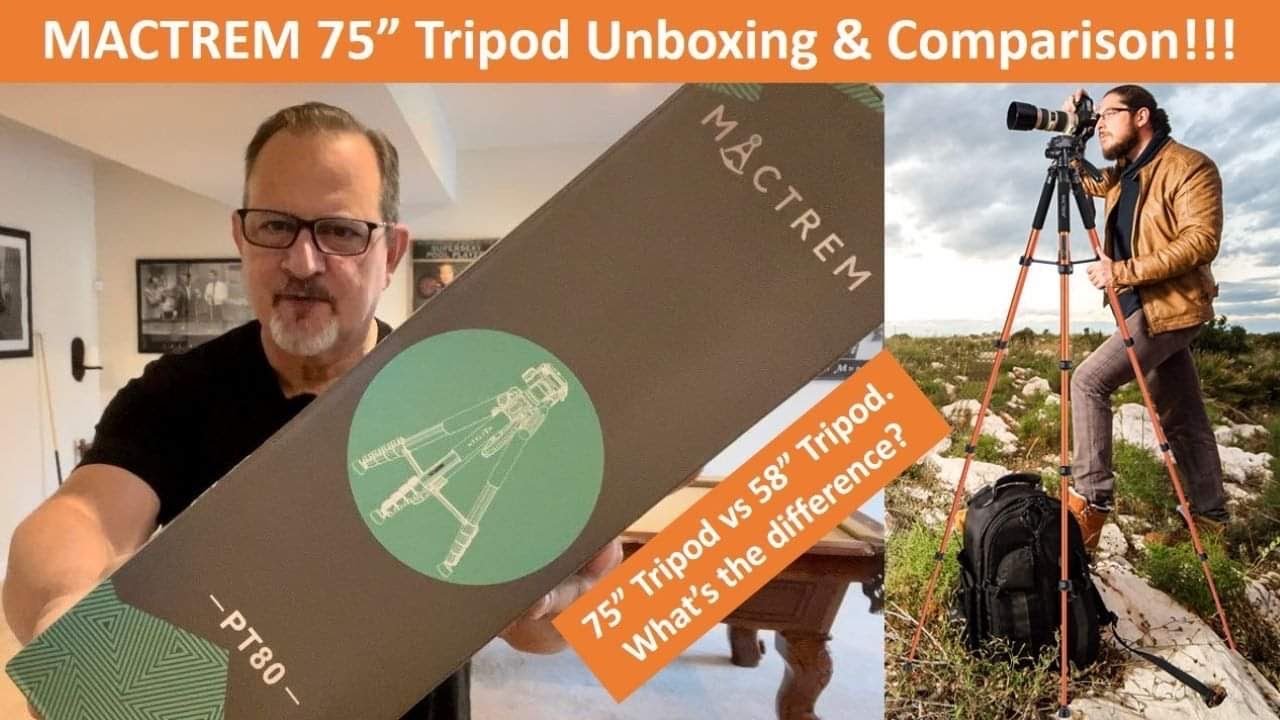 Штатив MACTREM 75 дюймов - видео распаковки и сравнения - лучший штатив!!!