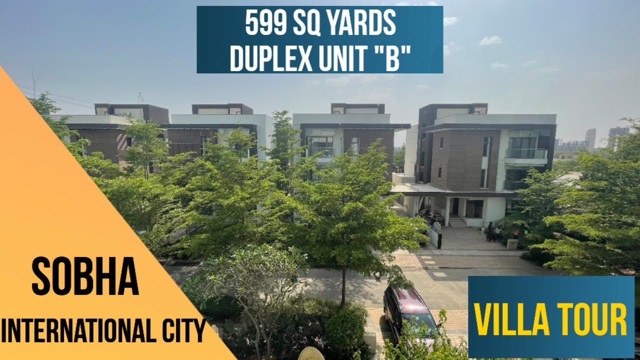 Sobha International City 600 sq yards Upper Duplex Villa Tour...