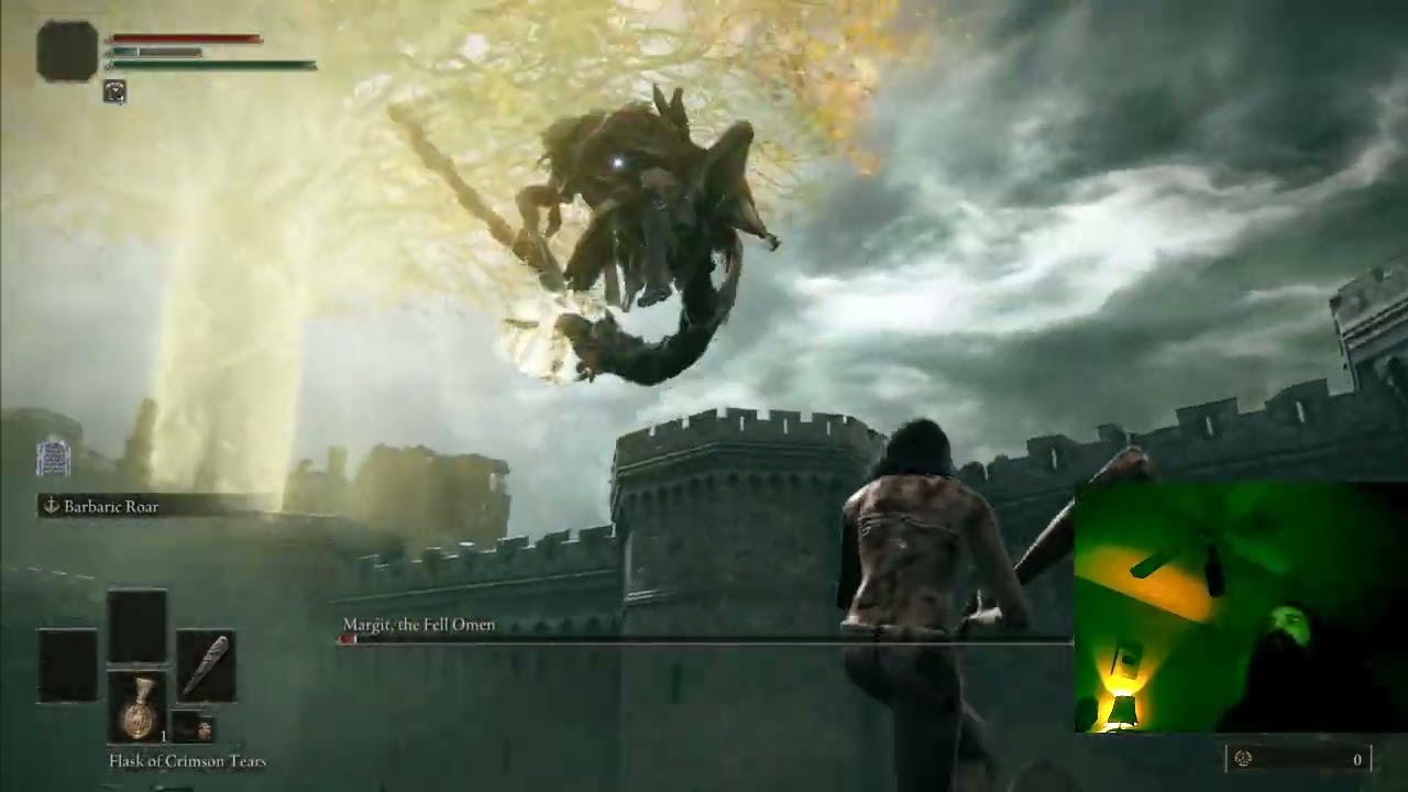 Aris beats Margit the Fell as naked wretch after nearly 7 hours