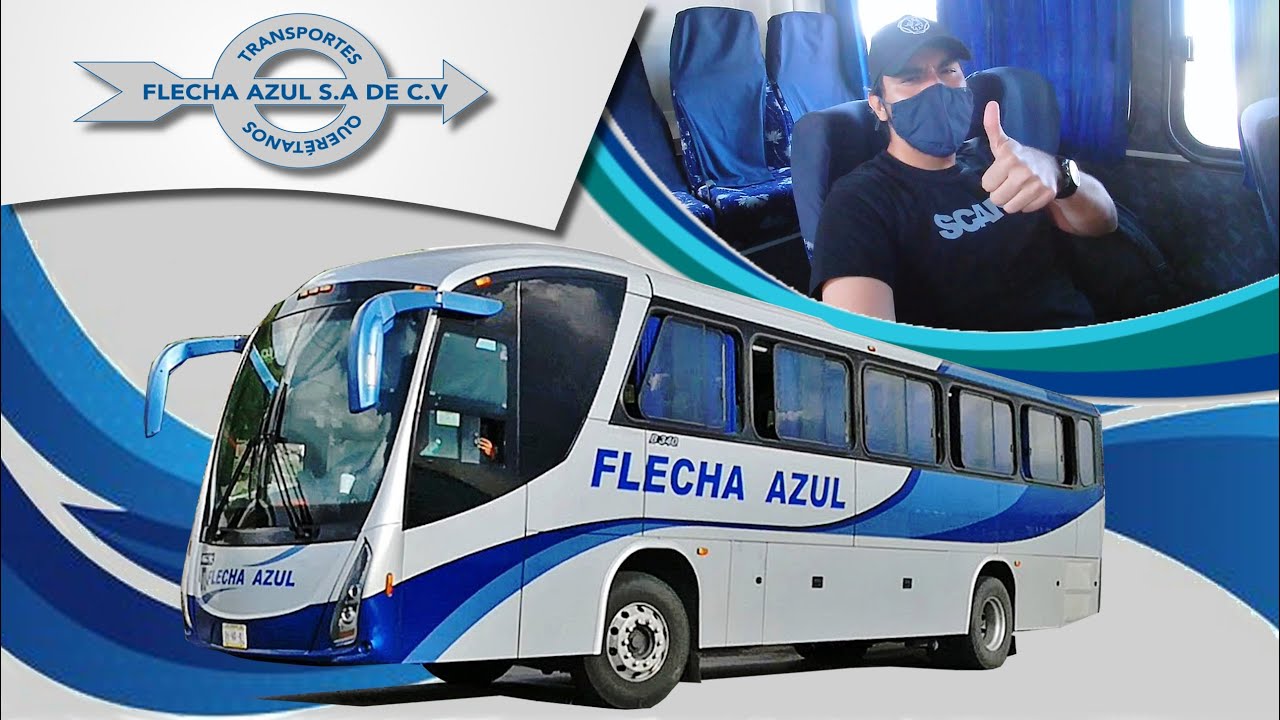 Transportes Queretanos Flecha Azul | Review #53 Querétaro A Peña de Bernal