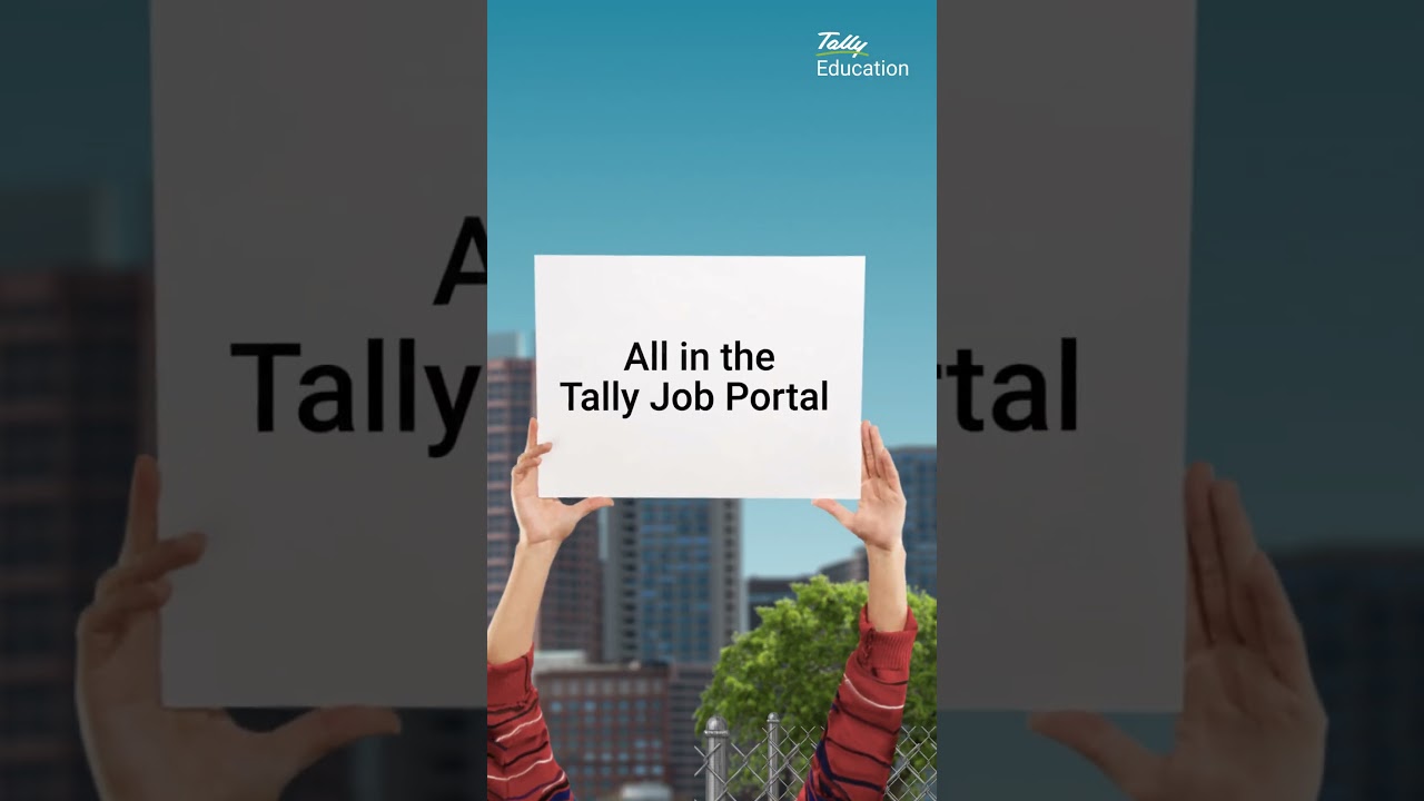 Your Accounting Career Starts Here &ndash; Explore Tally Job Portal #tallyeducation #tallycourse