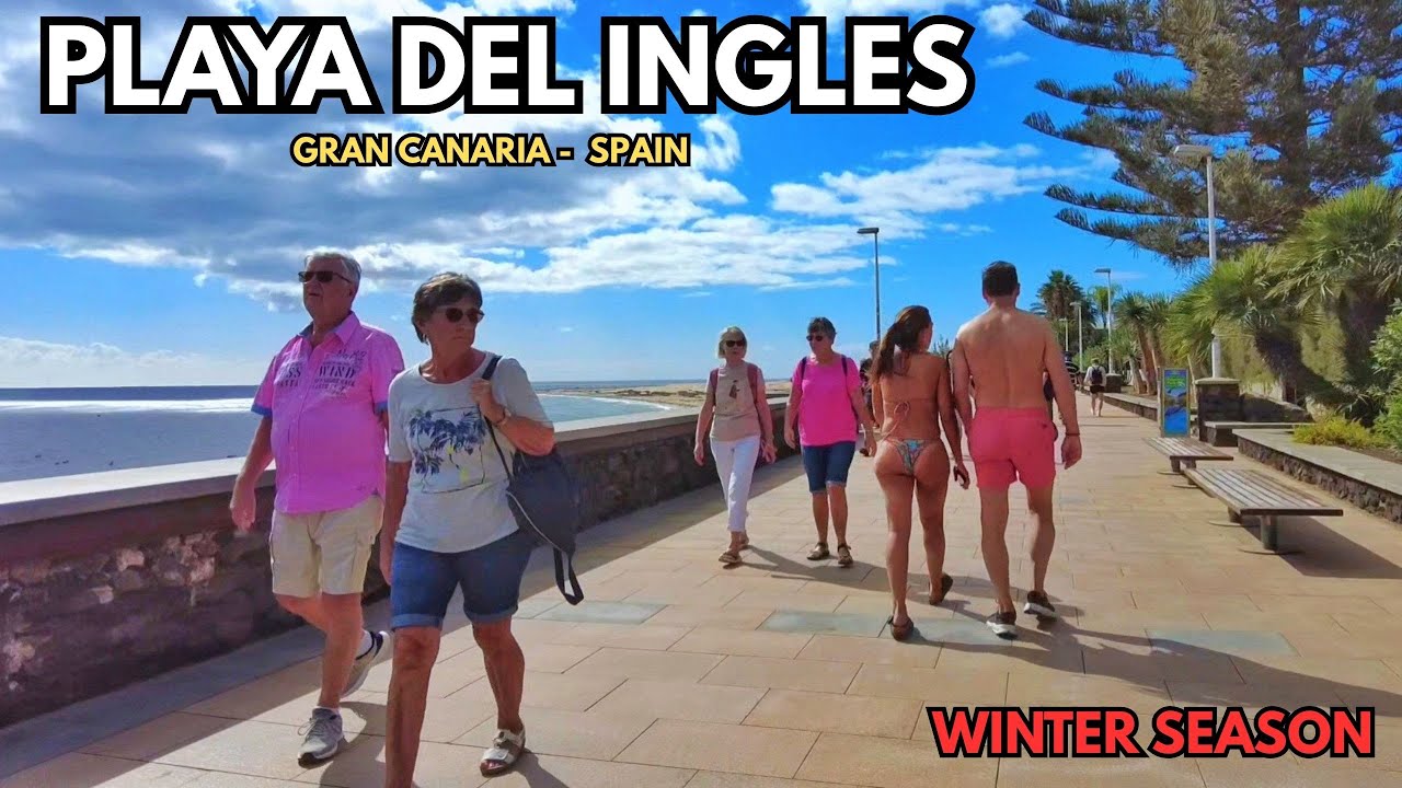 ✈️Why Everyone Comes to Playa del Inglés in January | Gran Canaria 🌴 