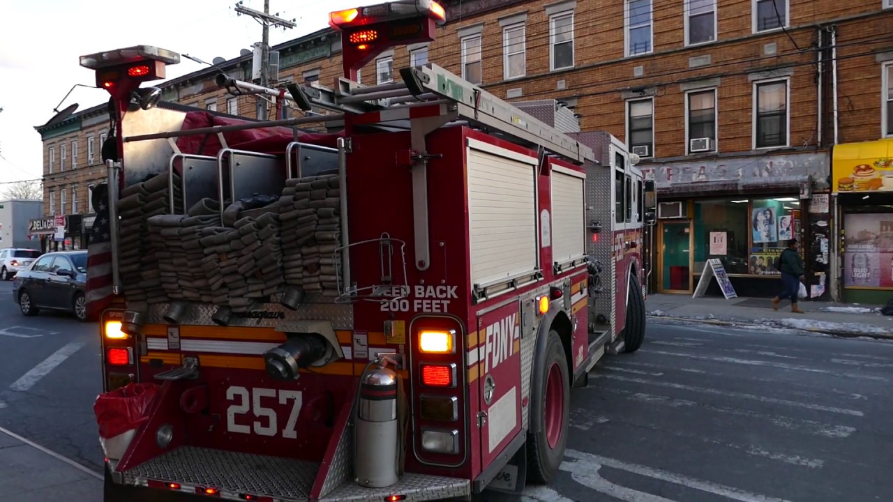 FDNY Engine 257 responds to Box 1984