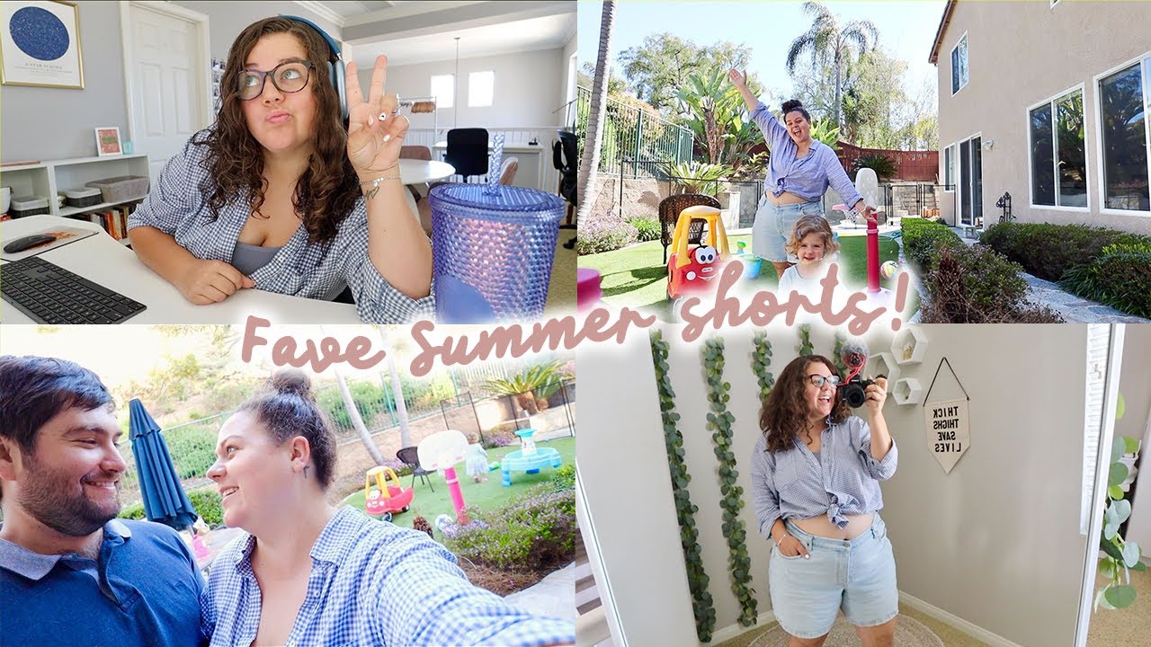 fav denim shorts, 1000 hours outdoors update, + therapy feels