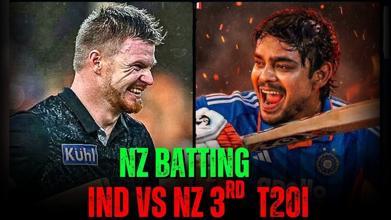 Live :  INDIA vs  NewzeaLand 3rd T20I. Must Win Game For NZ.  #indvsnz #livematch
