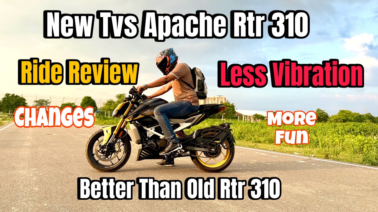 2025 Tvs Apache Rtr 310 Ride Review || Detail Review || Better Than Old Rtr 310 || Price || Mileage