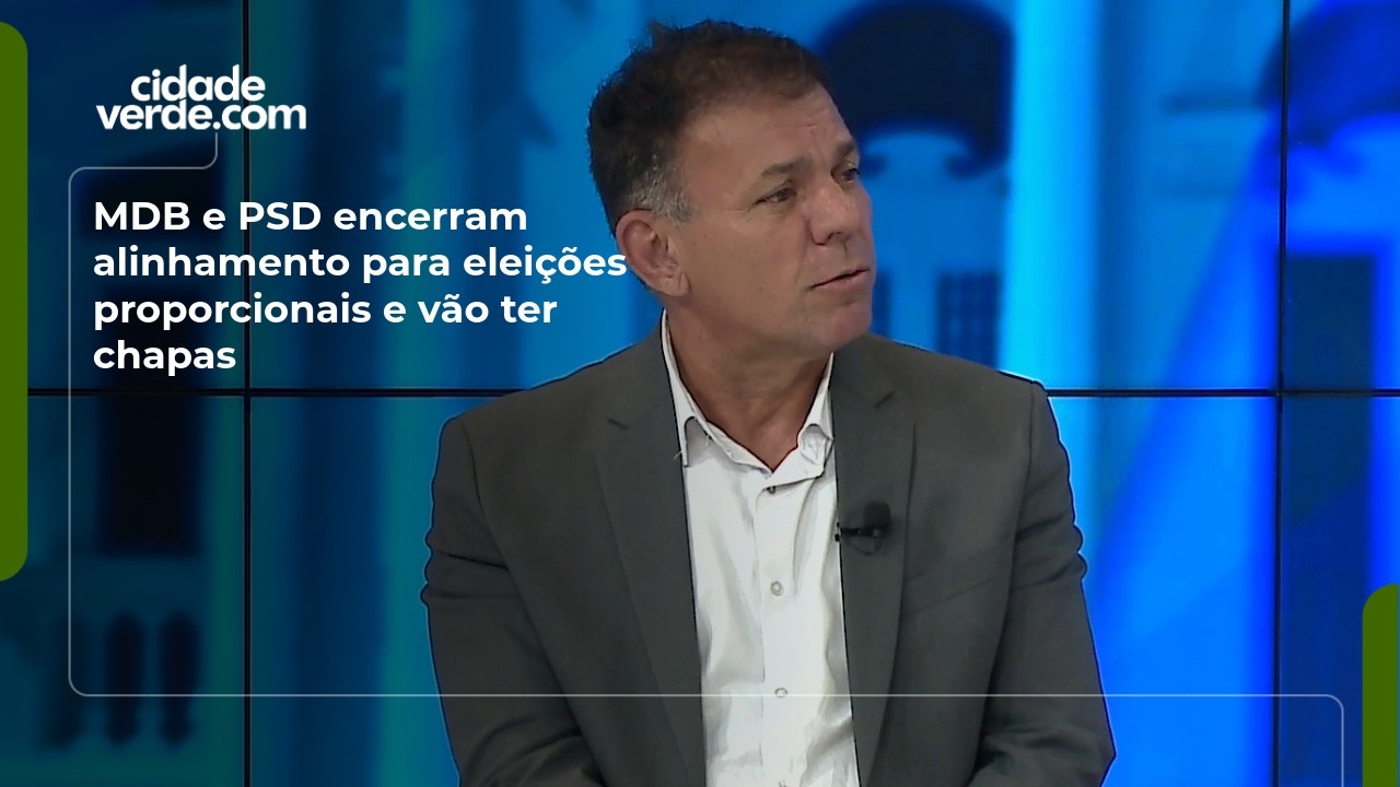 MDB e PSD encerram alinhamento para eleições proporcionais e vão ter chapas