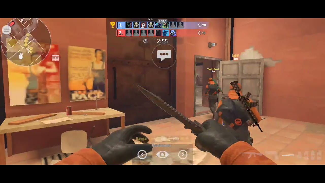Critical ops sg vs AK-47 :)
