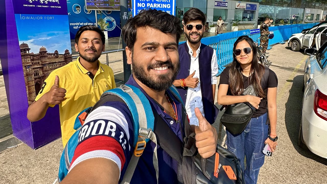 पहली बार Flight पर बैठा 😱✈️ | Prayagraj To Indore | First Flight Experience | Ghumakkad Prayagi 🔥