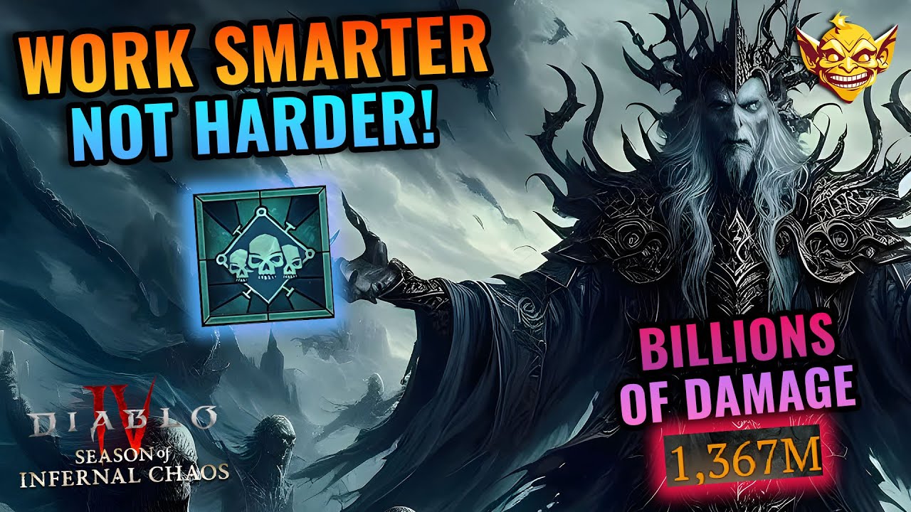 Diablo 4 - Сезон 10: Миньон Некро уничтожает всё с лёгкостью. Руководство по сборке