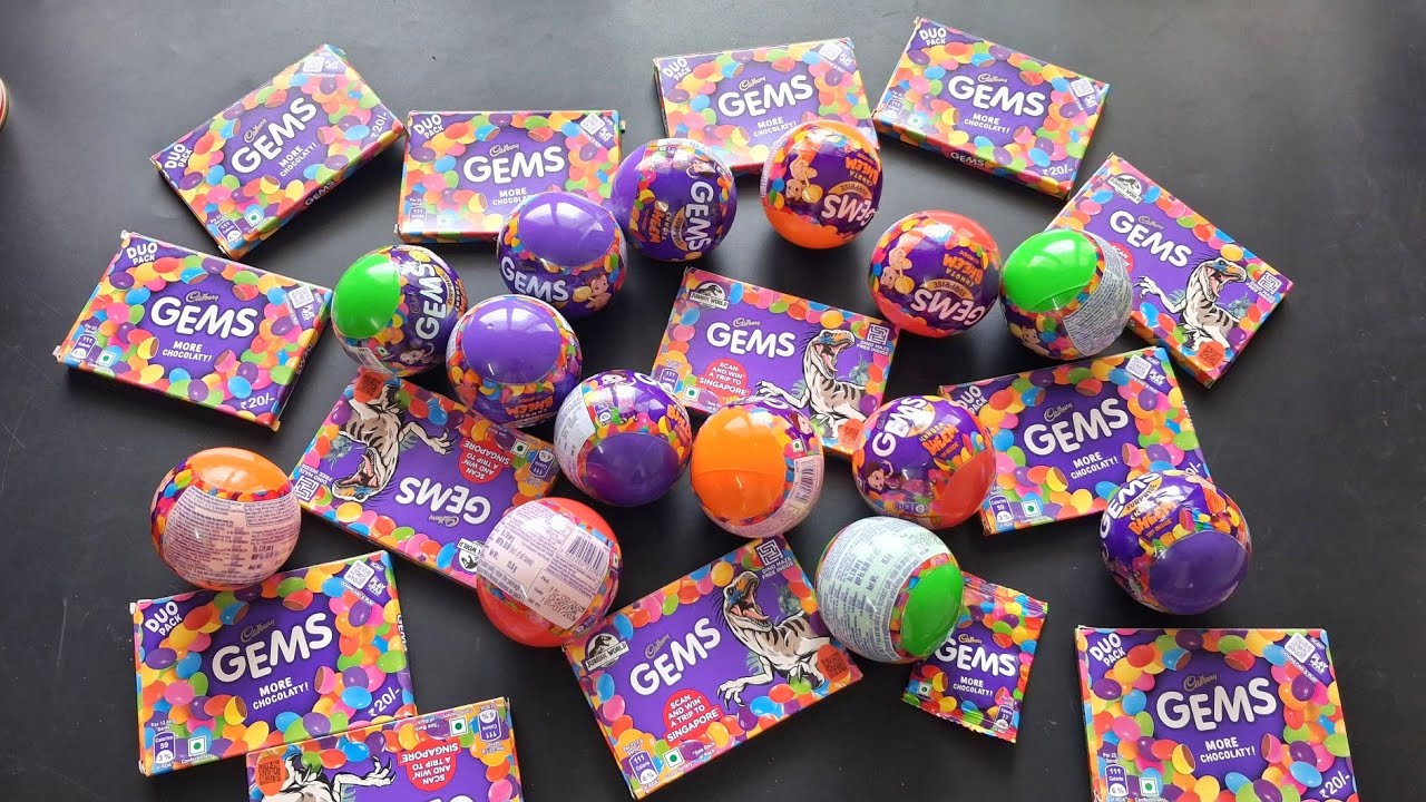 Gems opening video, surprise toys, chocolate opening video, lots of chocolates,Cadbury celebration