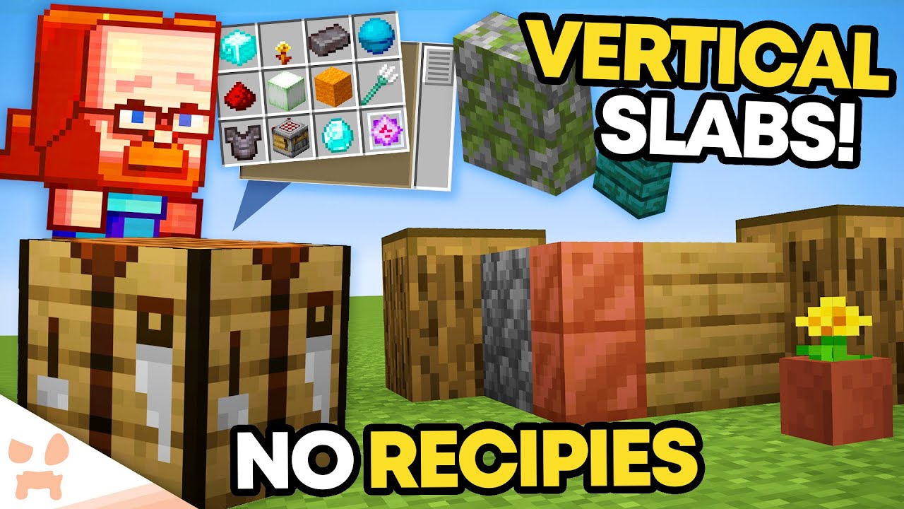 VERTICAL SLABS, OVERWORLD + CRAFTING OVERHAULS ARE COMING TO MINECRAFT?!