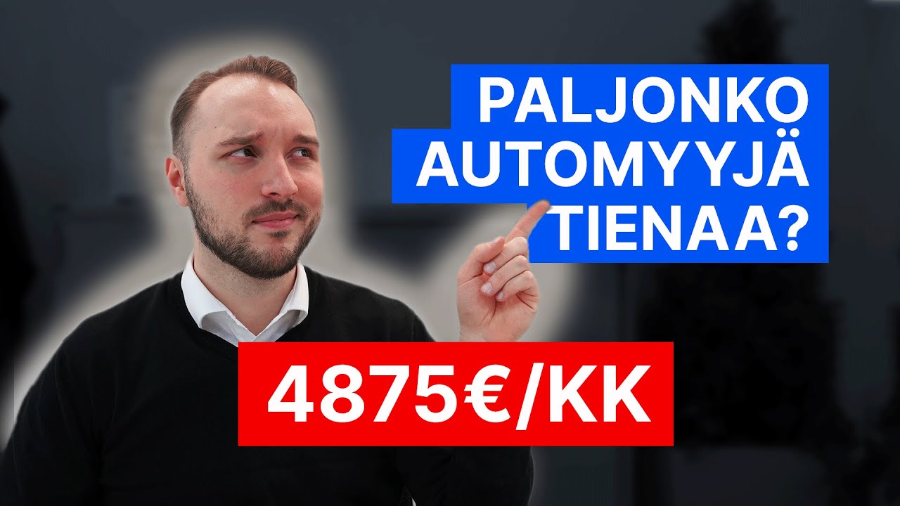 Automyyjä paljastaa todellisen palkkansa €€€ | MyDay