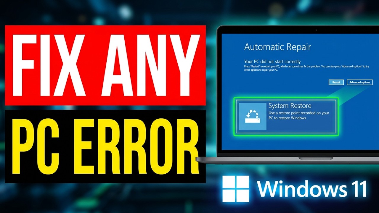 I Refuse to Fix My PC Without This Secret Safety Net: WINDOWS Restore Point