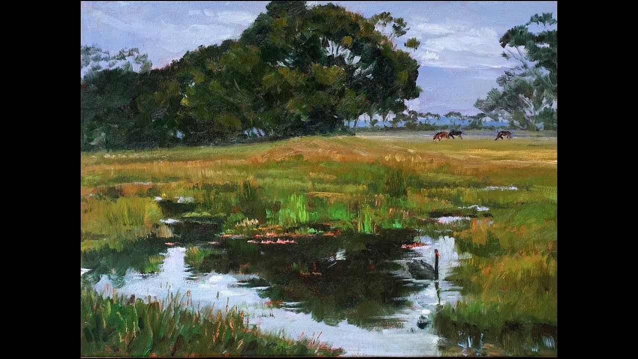 #35 Plein air Painting by Fu Dali 20171124