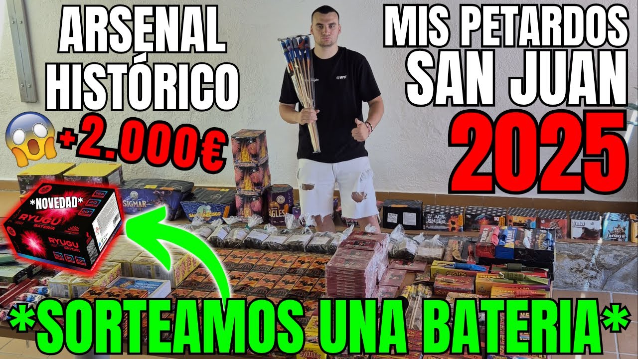 Mis petardos para San Juan 2025