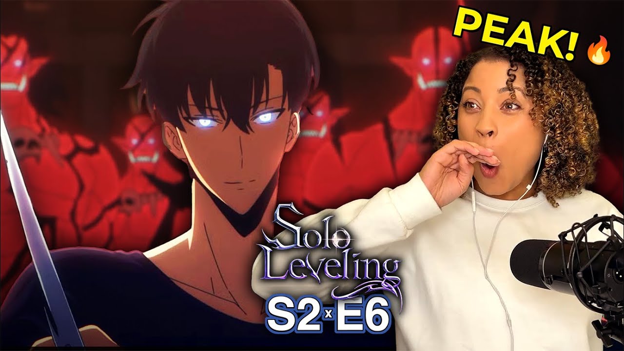 JINWOO VS KARGALGAN IS PEAKITY PEAK PEAK! 🔥 | Solo Leveling Season 2 Episode 6 DUB Reaction