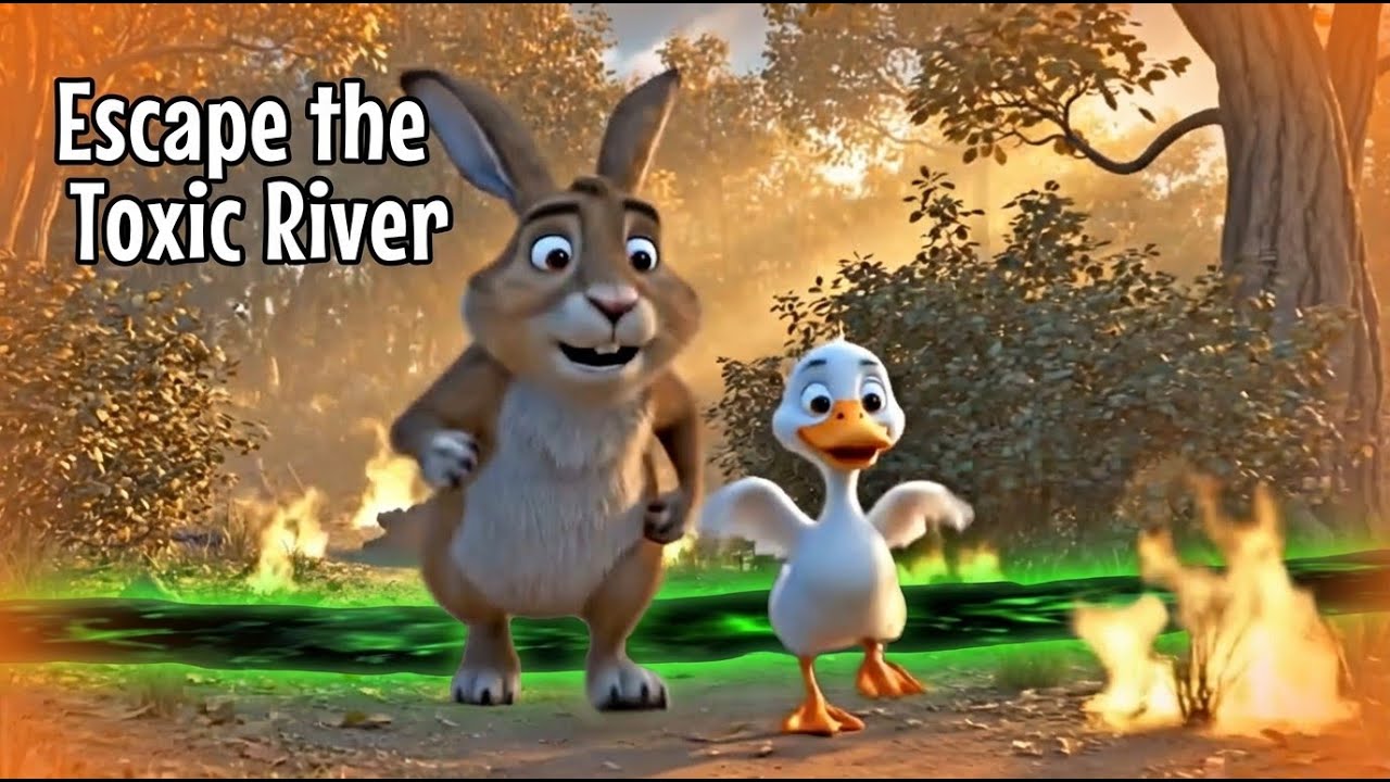 Duck and Rabbit Survival in a Toxic River