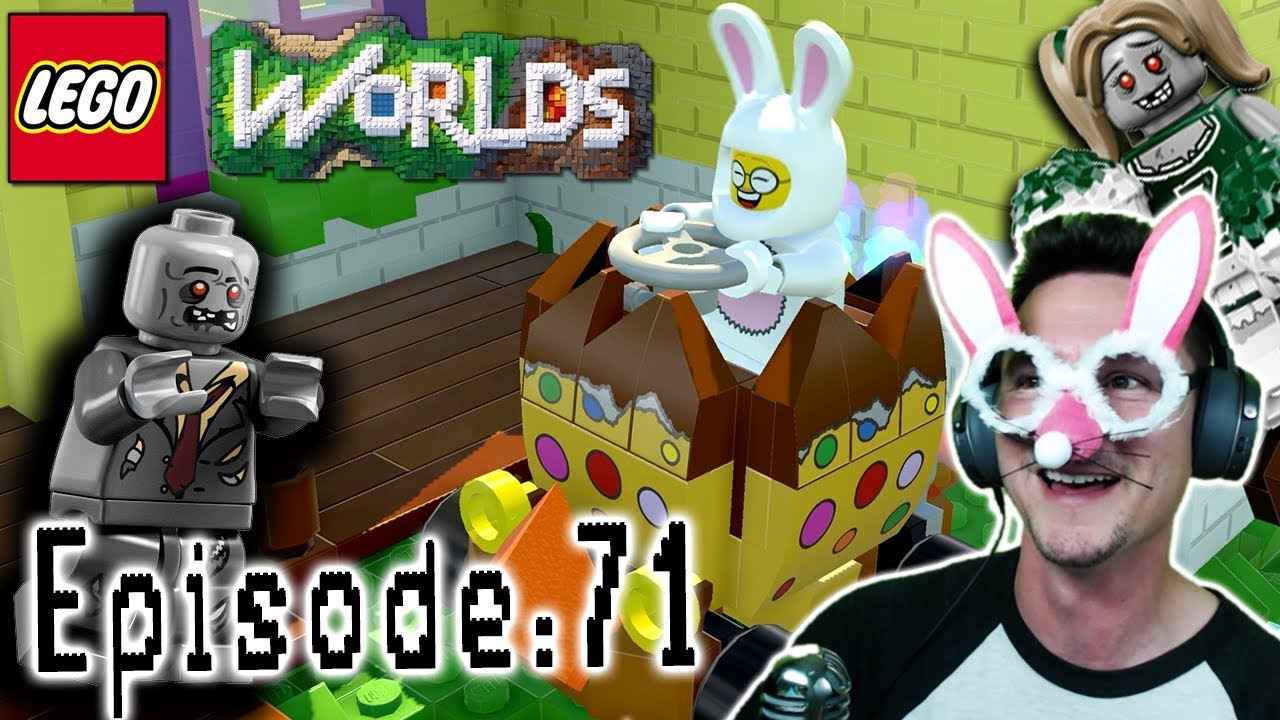 This Easter: The Eggy Zombpocalypse: Let's Play Lego Worlds: Episode 71
