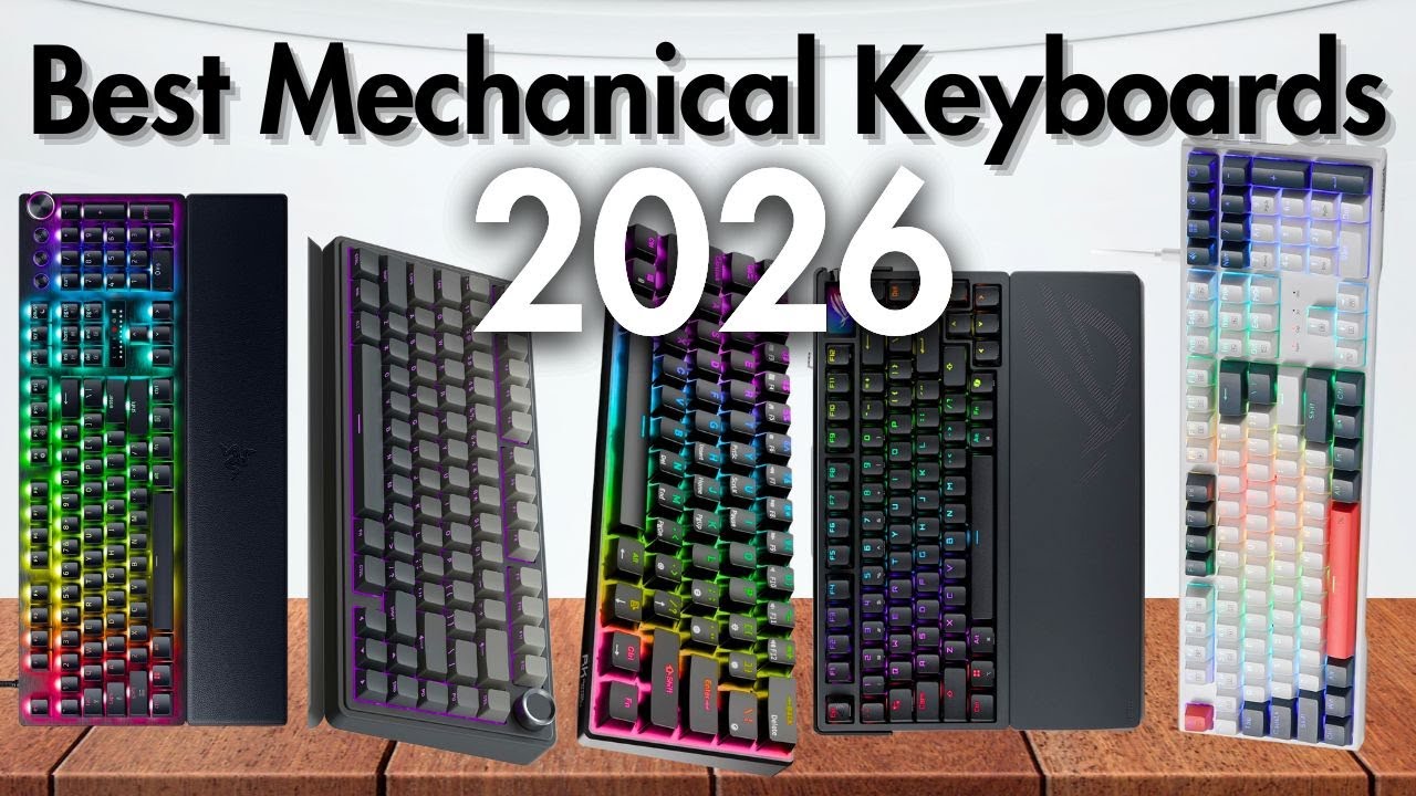 Top 5 Best Mechanical Keyboards 2026 [Don't Buy Before Watching!]