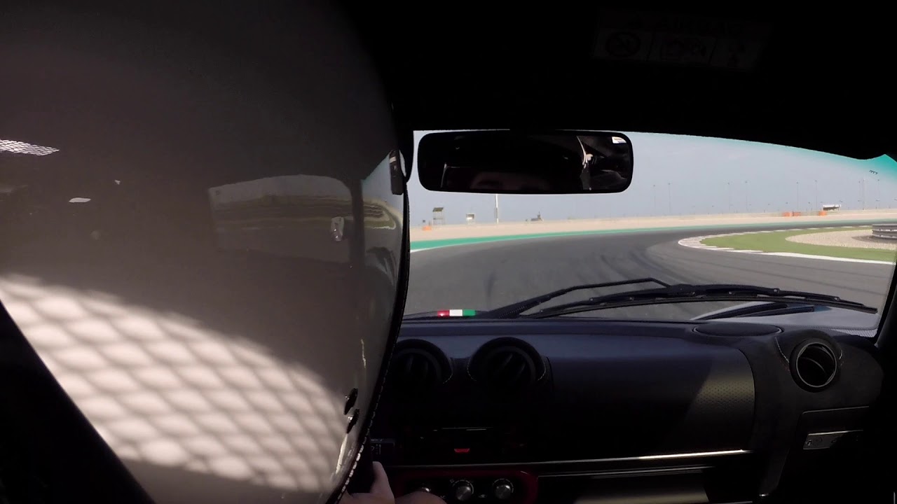Lotus Exige 430 CUP on board Losail International Circuit