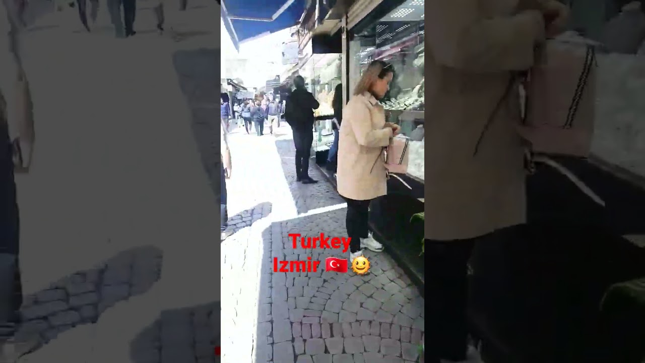 Turkey izmir🌞 Kemeralti Самый большой базар #travel #izmirturkey