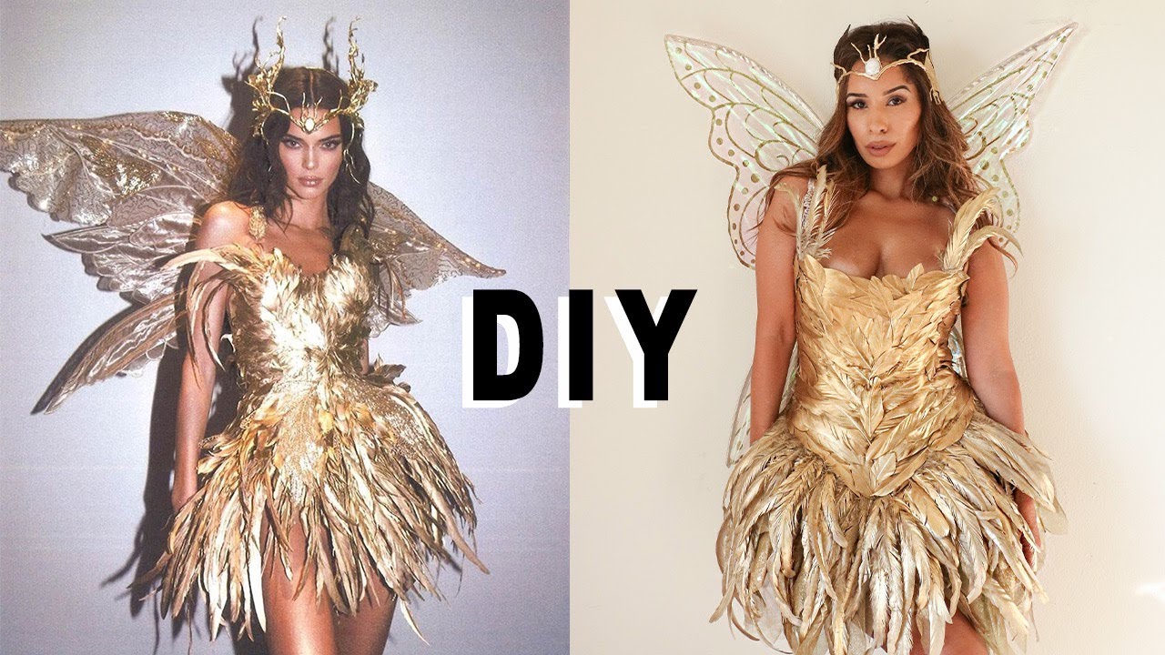 DIY KENDALL JENNER FAIRY HALLOWEEN COSTUME