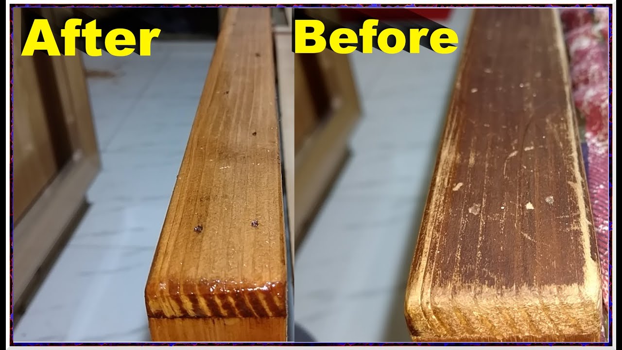 How to Transparent Polish the Old Furniture