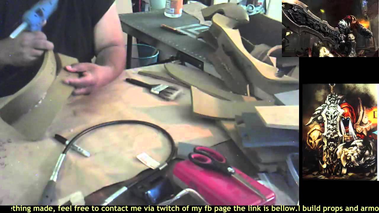 Building the chaoseater sword! - 1 / 2